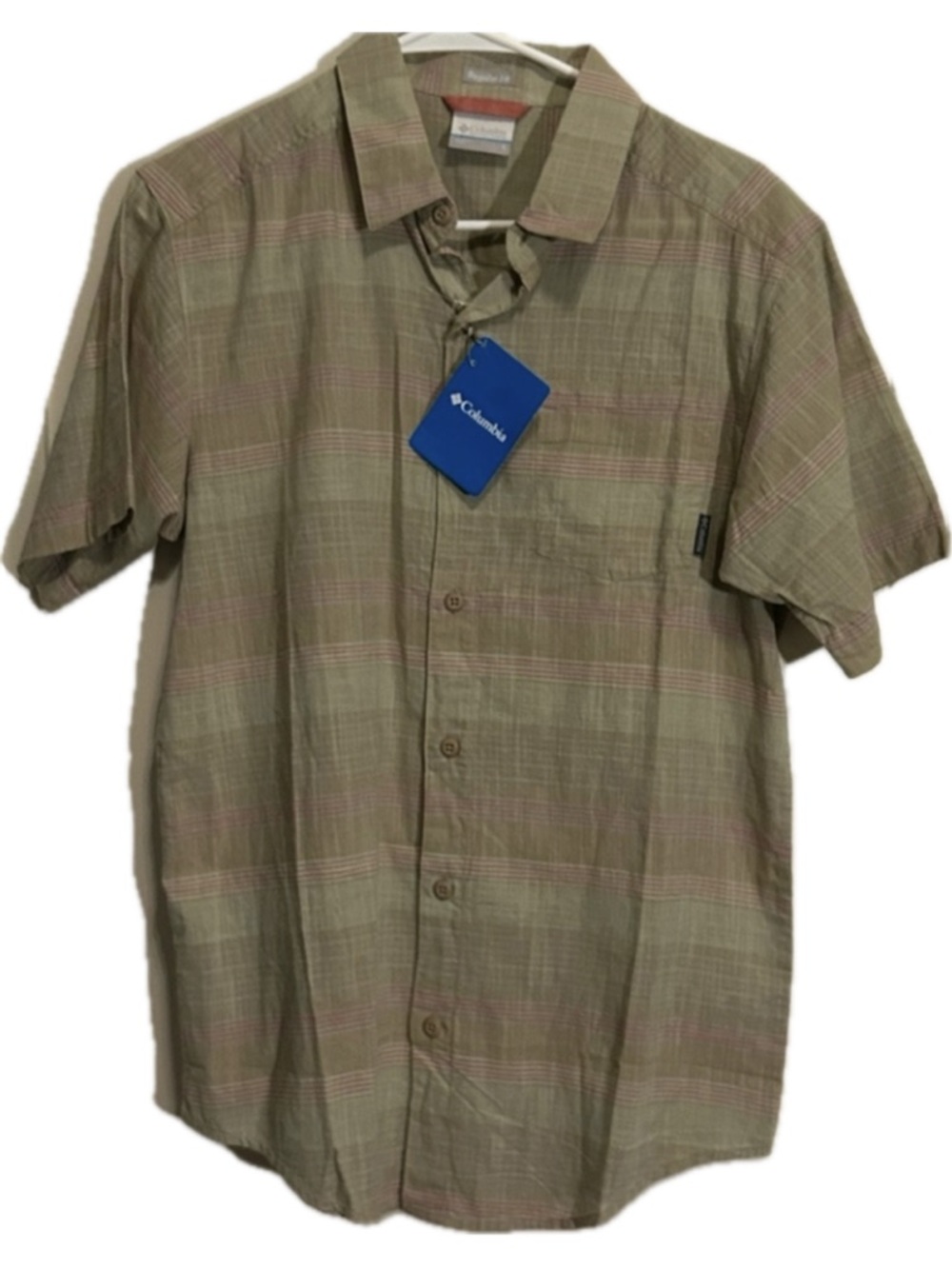 NWT Columbia Under Exposure men's small regular fit button down shirt